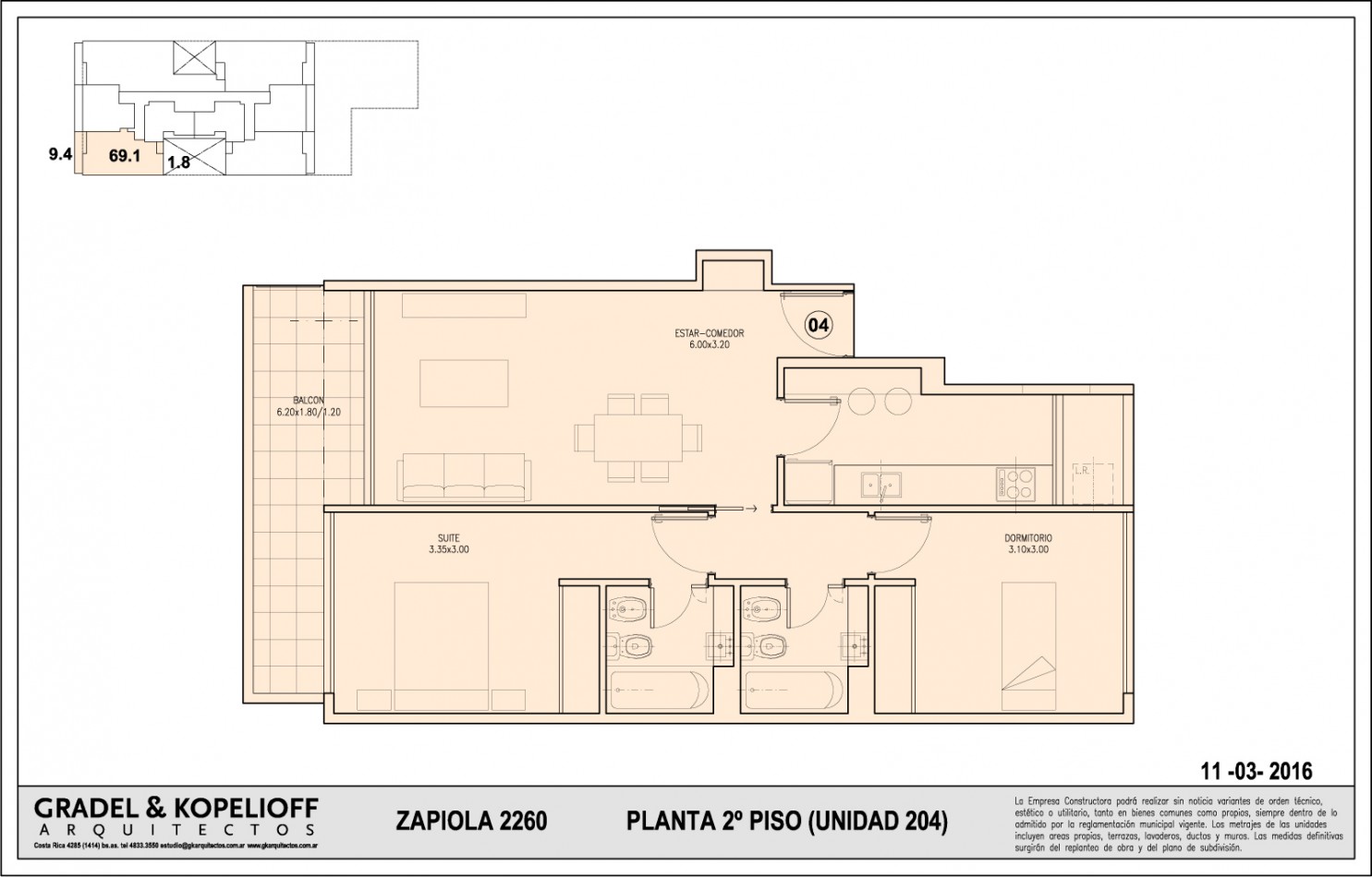 Residencial y Exclusivo - Belgrano R (Residencial) Ciudad Autonoma de Buenos AiresBelgranoEmprendimientoResidencial