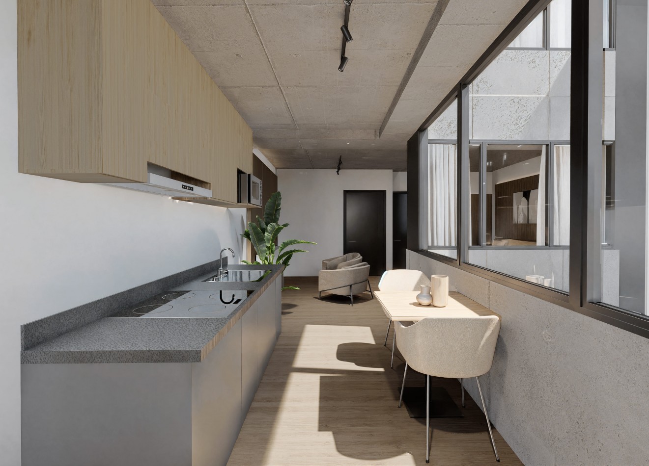 Ideal proyecto / opciones 1/2 y 3 ambientes