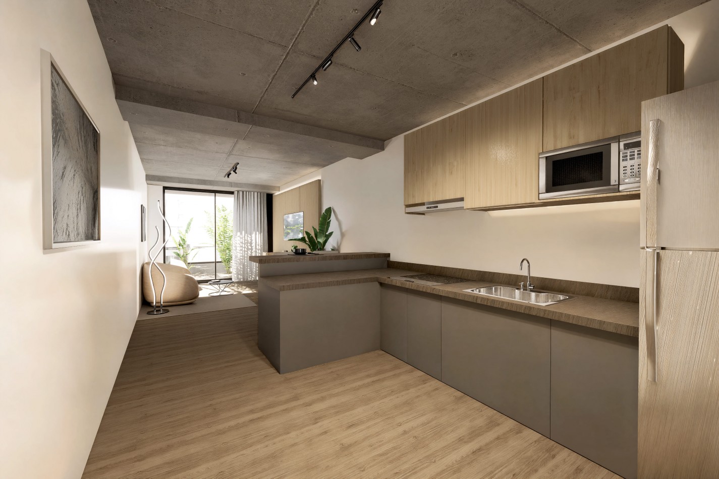 Ideal proyecto / opciones 1/2 y 3 ambientes