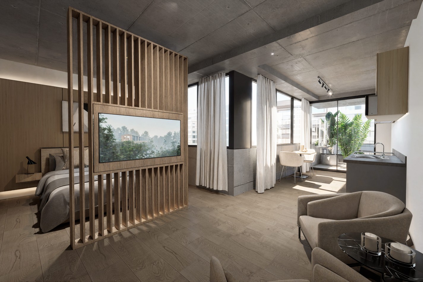 Ideal proyecto / opciones 1/2 y 3 ambientes