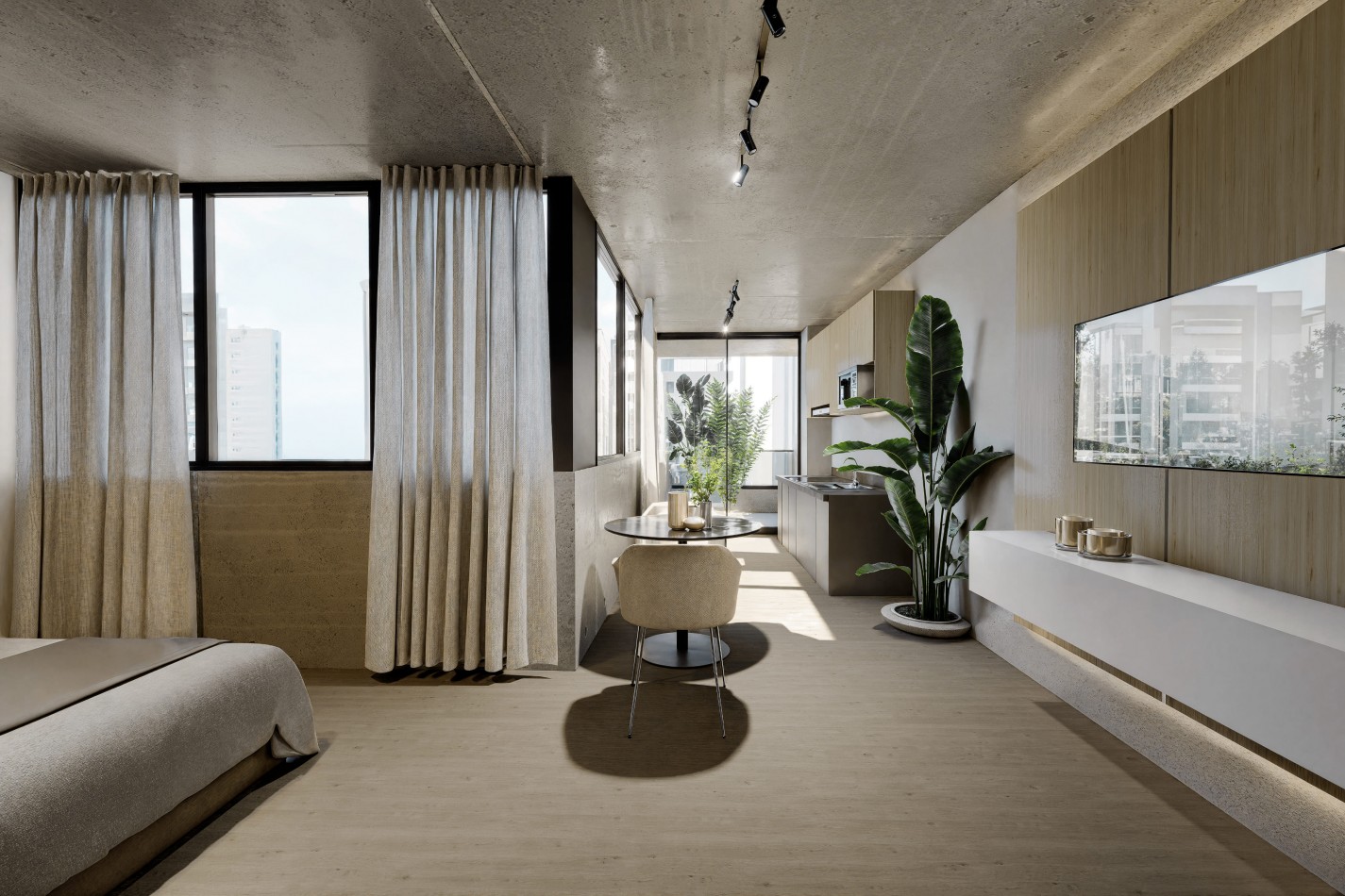 Ideal proyecto / opciones 1/2 y 3 ambientes