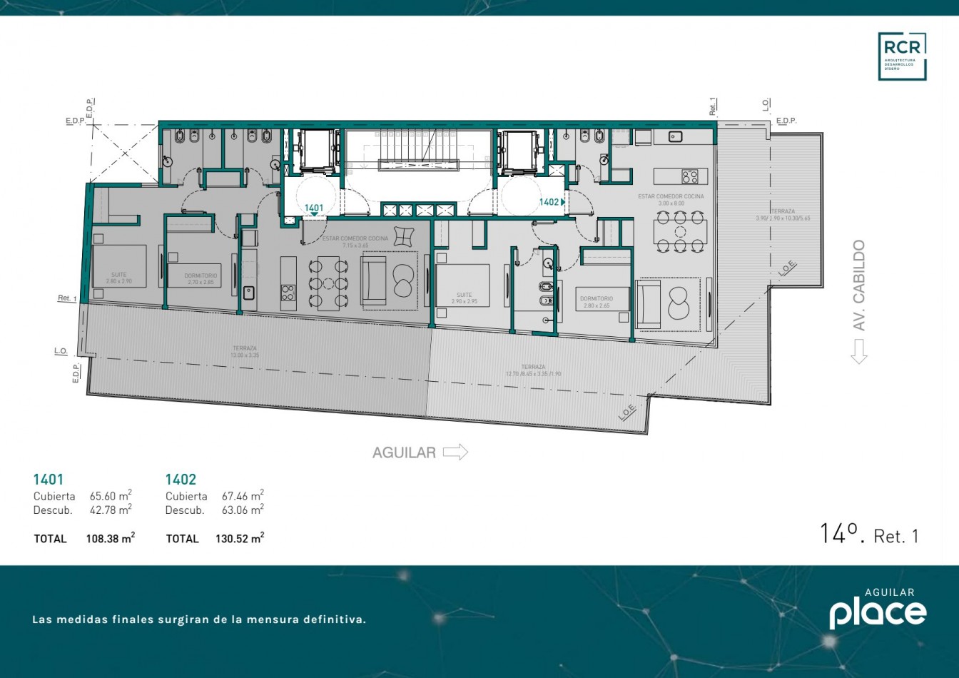 Ideal proyecto en Belgrano de uno y dos ambientes!!!!