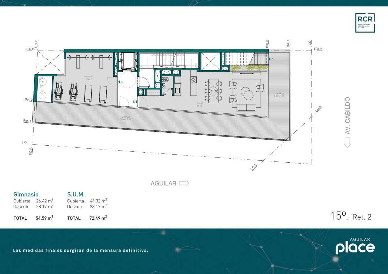 Ideal proyecto en Belgrano de uno y dos ambientes!!!!