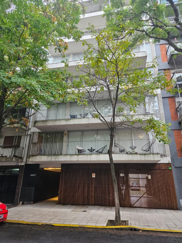 Excelente y amplio 3 ambientes con gran living y 2 banos completos mas cochera