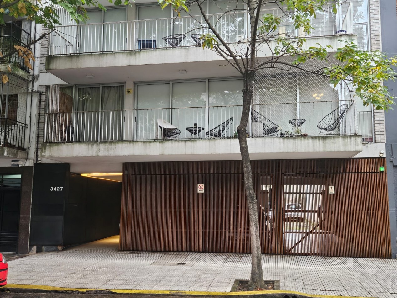 Excelente y amplio 3 ambientes con gran living y 2 banos completos mas cochera