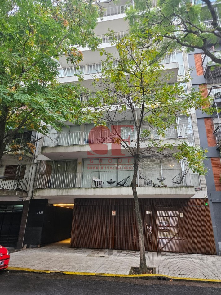Excelente y amplio 3 ambientes con gran living y 2 banos completos mas cochera