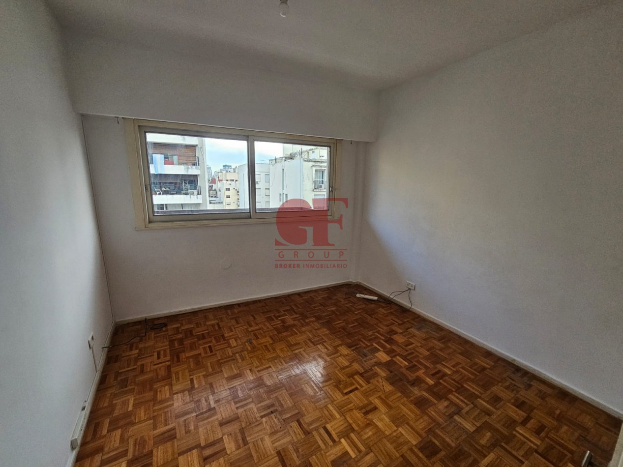 Semipiso super luminoso con terraza propia de 23 metros de terraza  propia