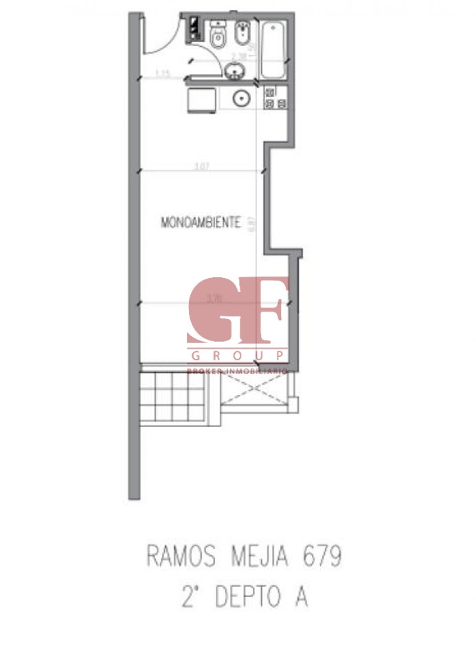 Ideal departamento con balcon ATERRAZADO a estrenar