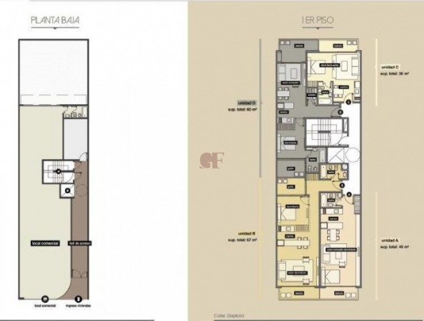 Proyecto Boutique en el corazon de Belgrano   R   - Vivienda e Importante Local