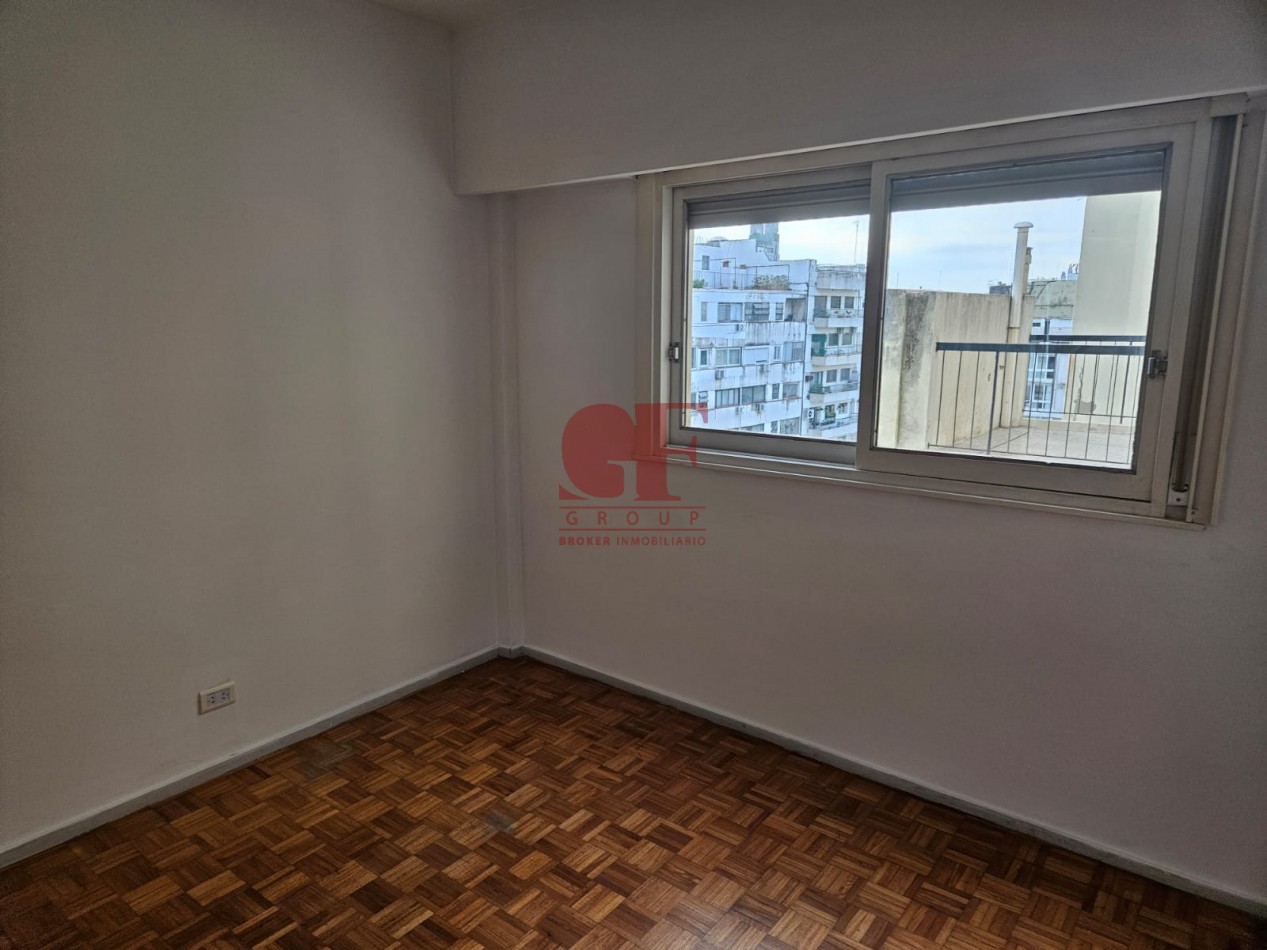 Semipiso super luminoso con terraza propia de 23 metros de terraza  propia