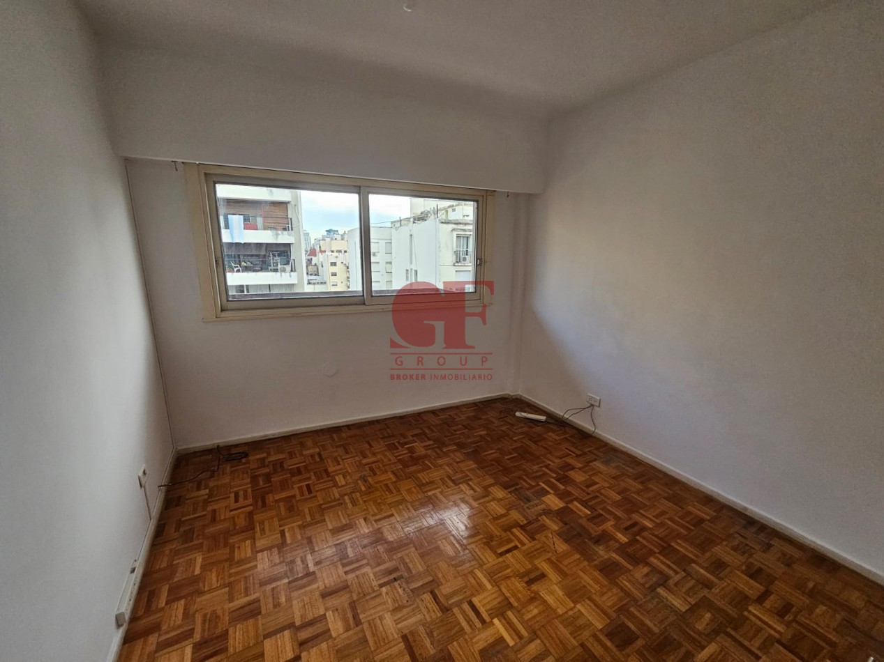 Semipiso super luminoso con terraza propia de 23 metros de terraza  propia