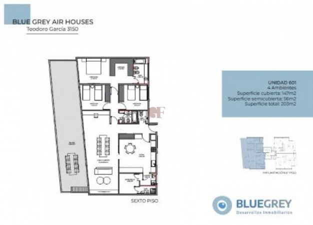 Emprendimiento EXCLUSIVO con jardin y Parrilla propia en Colegiales!!! 3 a 5 ambientes LOCAL Comercial