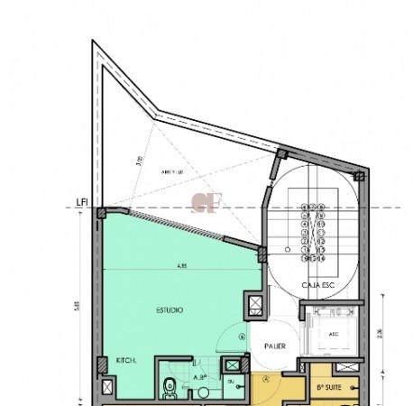 Ideal edificio apto profesional - Palermo