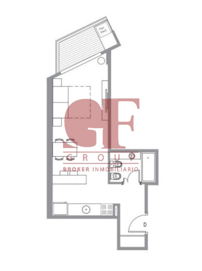 Moderno y funcional proyecto - Ideal inversion y home office