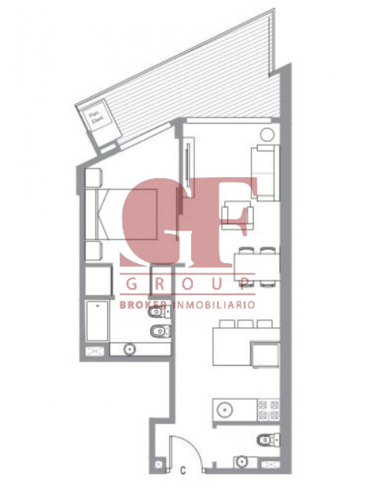 Moderno y funcional proyecto - Ideal inversion y home office