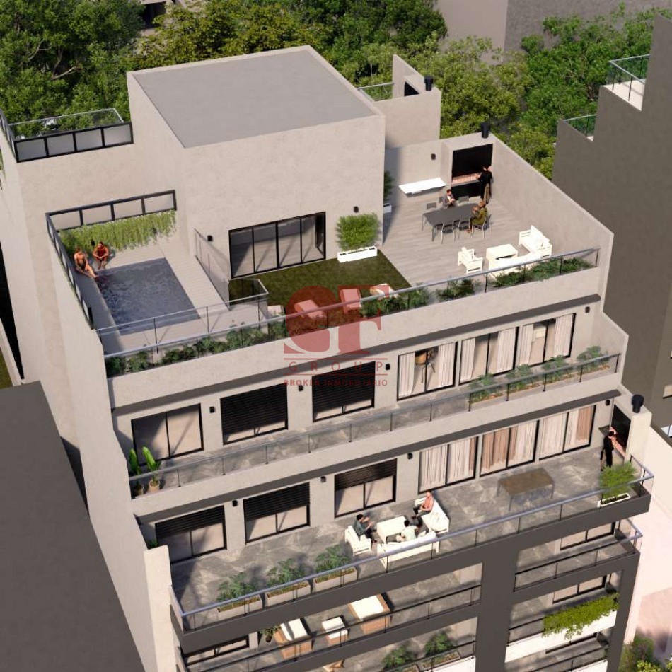 Lanzamiento proyecto PLAZA ECHEVERRIA - 3 con balcones aterrazados - FULL AMENITIES